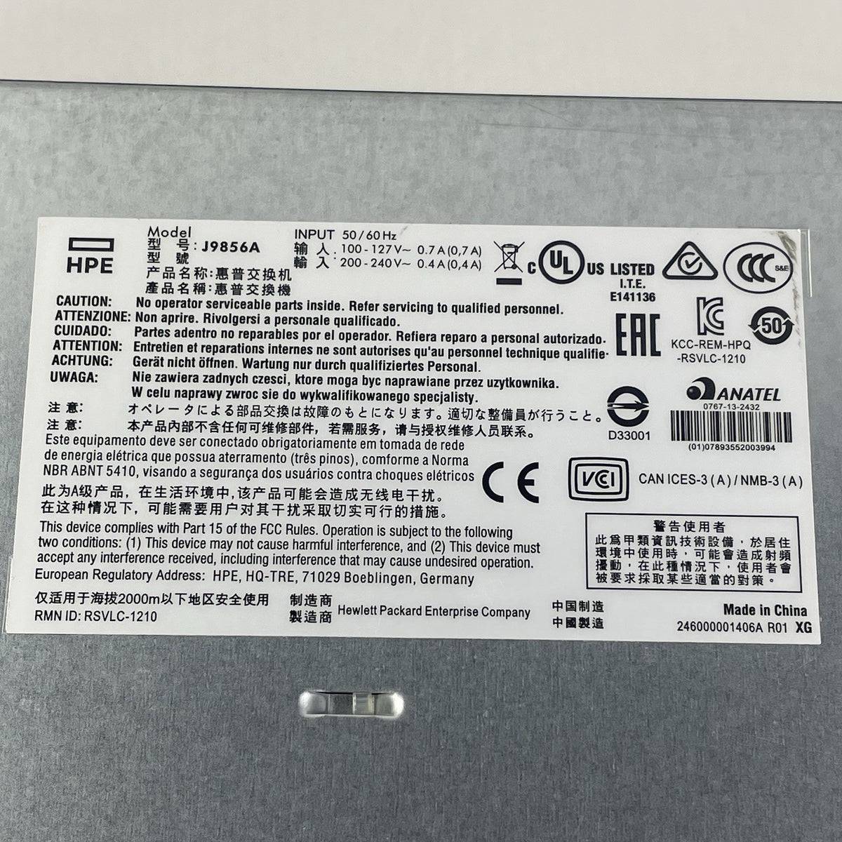 HP J9856A 2530 24G SFP+ Switch Tested & Reset12