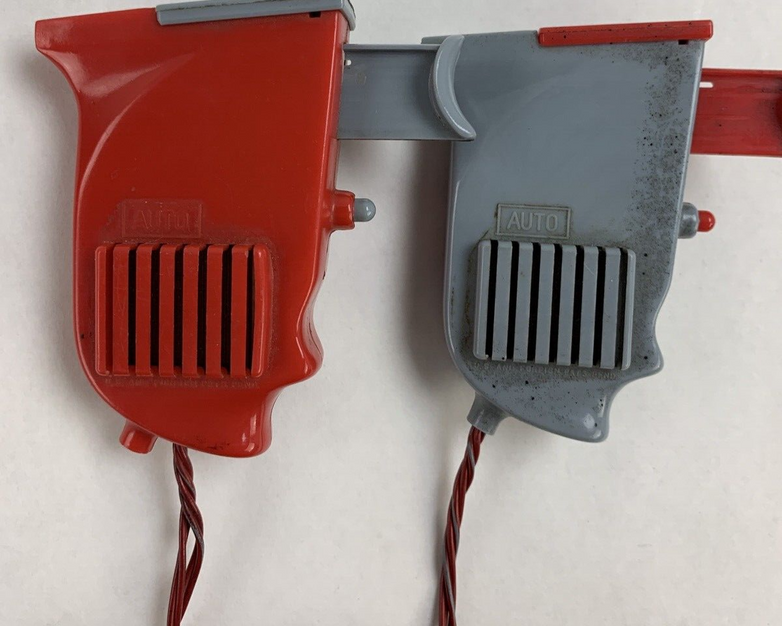 Tyco Speedways Red and Blue Speed Controller W/ ITC Model Craft Power Pack