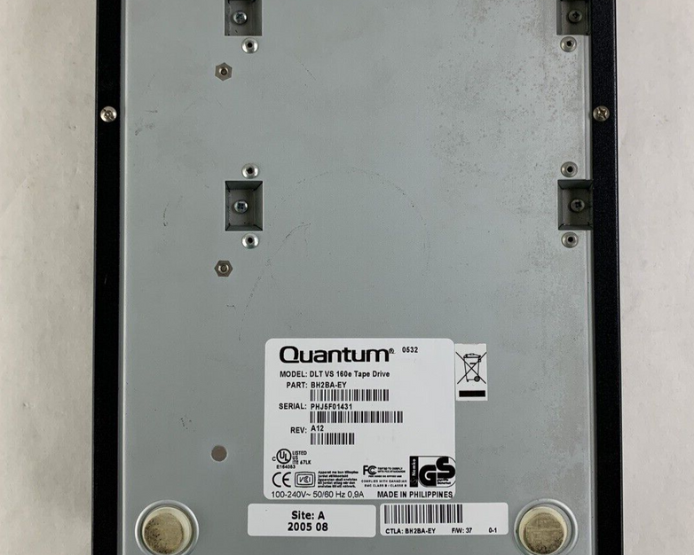 Quantum Tape Drive DLT-VS160 VS160e 160 GB BH2BA-EY Power Tested & Loads Tapes