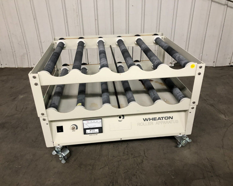 Wheaton Science Products 2 Deck Roller Apparatus 348961-A, Power Rolling System