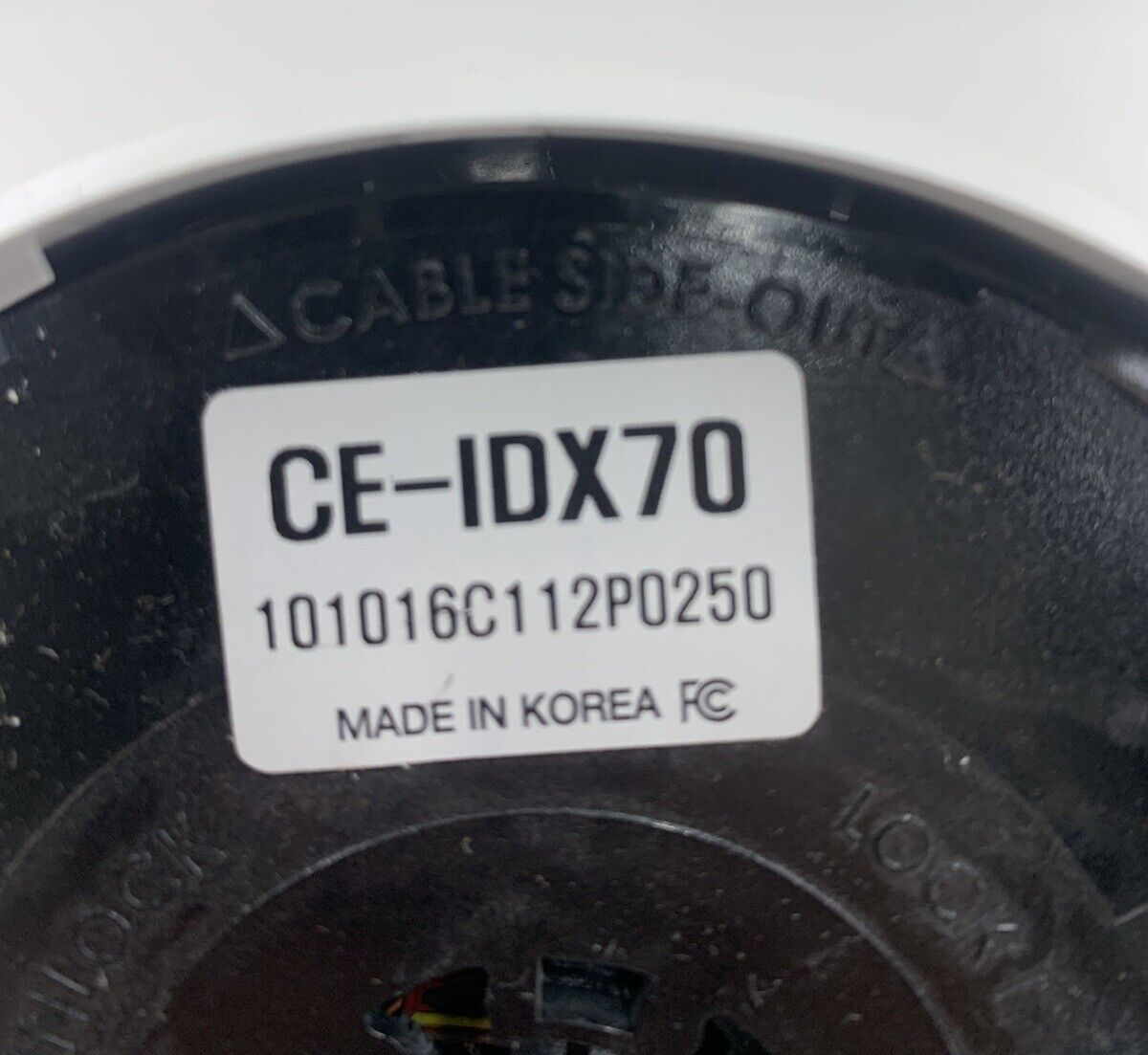 CE-IDX70 Dome Camera For Parts or Repair