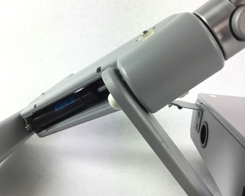 Wall Mount Medical Monitor + Keyboard Stand in the Style of Herman Miller - Read
