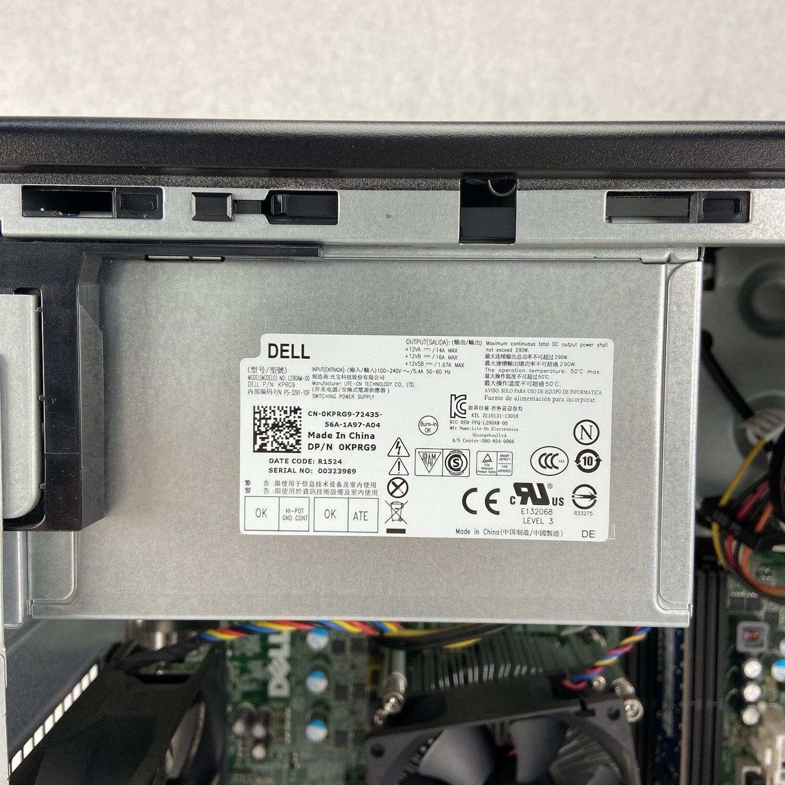 Dell Ooptiplex 7020 MT Intel Core i5-4590 3.3GHz 4GB RAM No HDD No OS10