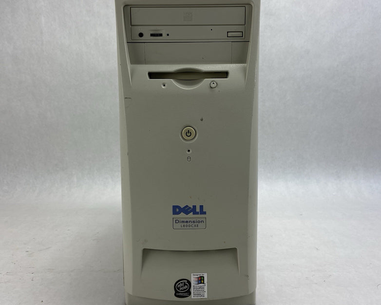 Dell Dimension L800CXE MT Intel Celeron w/SSE 800MHz 128MB RAM No HDD No OS