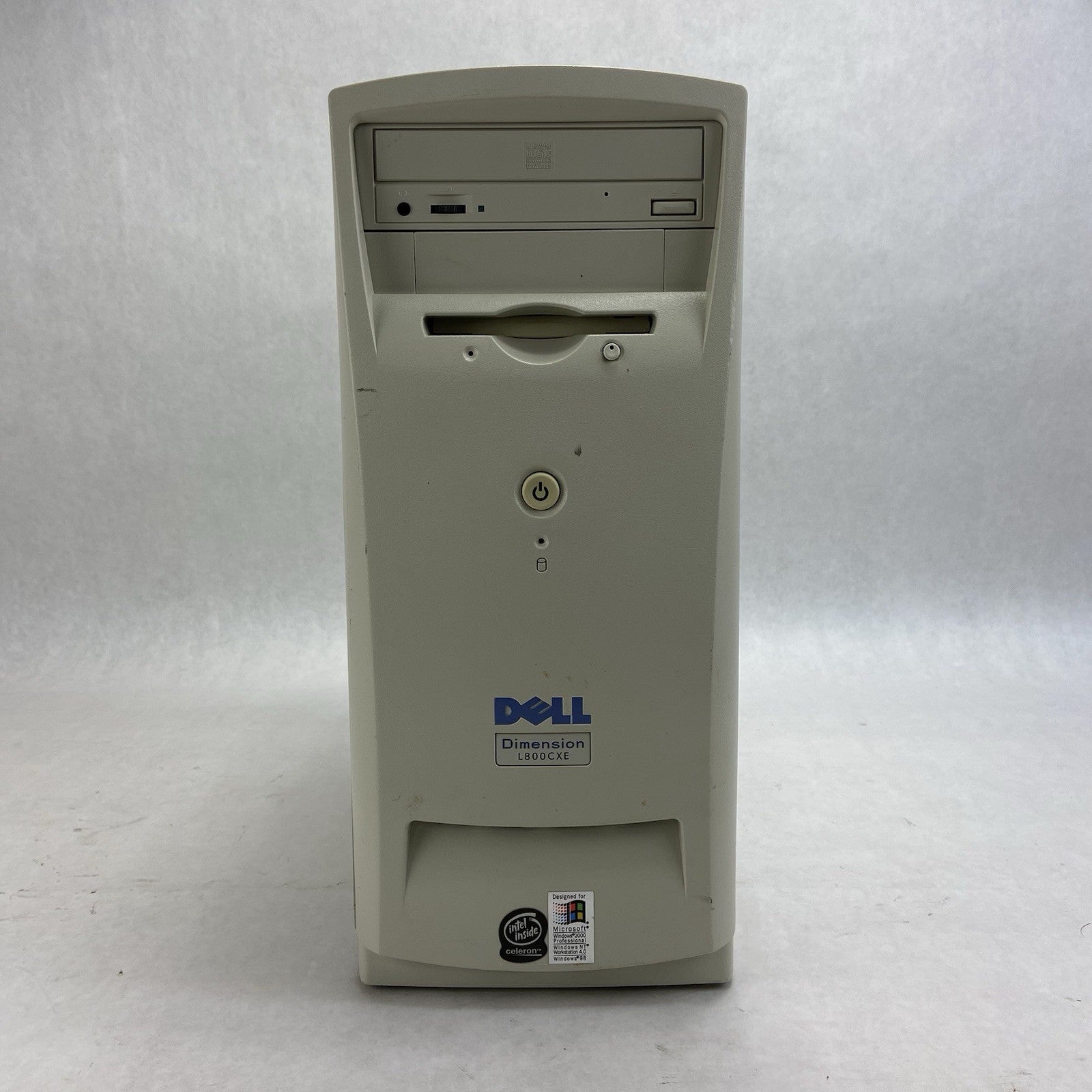 Dell Dimension L800CXE MT Intel Celeron w/SSE 800MHz 128MB RAM No HDD No OS1