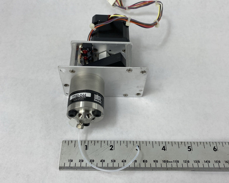 Rheodyne 7750E-020 6 Port Valve Oriental Motor C7733-9012K Vexta Stepping Motor