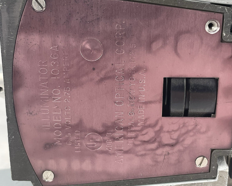 American Optical Microscope Spencer 1036A Parts Or Repair