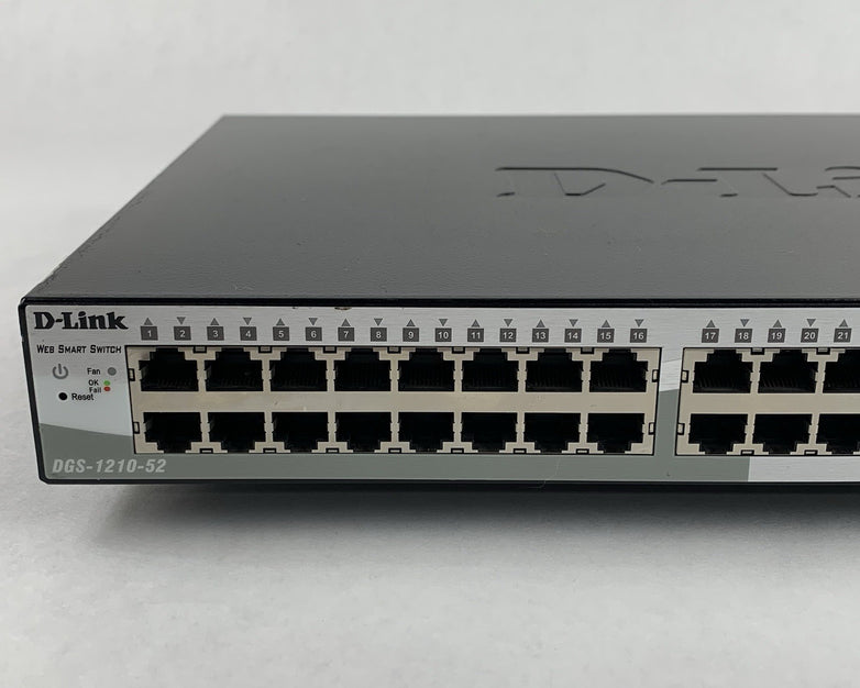 D-Link DGS-1210-52 52-Port Gigabit Smart Managed Web Smart Switch Tested