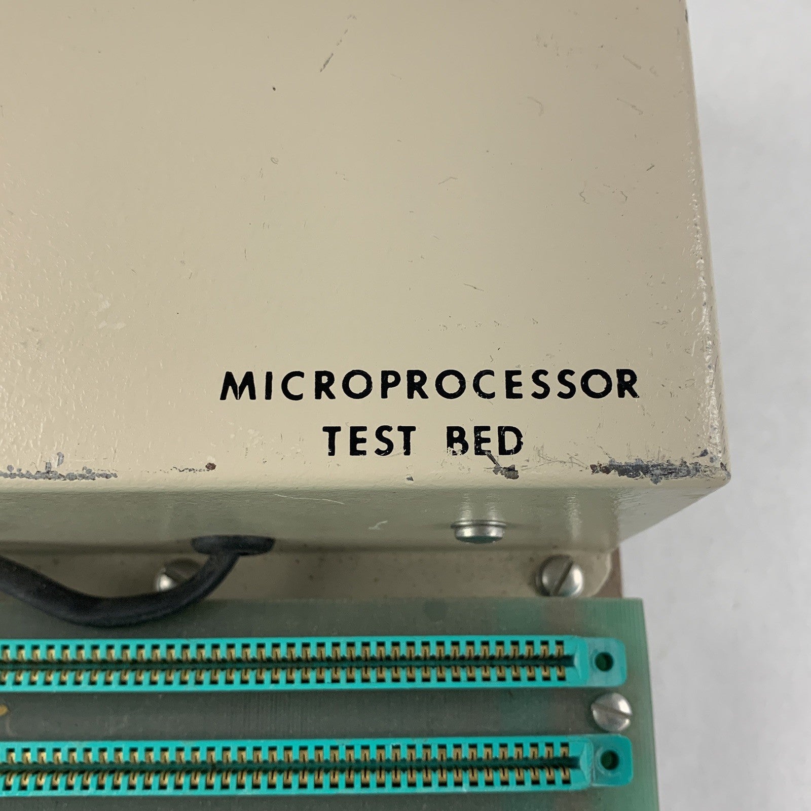 Eberline Micro Processor Test Bed With Corcom 6J4 6A - For Parts Or Repair3