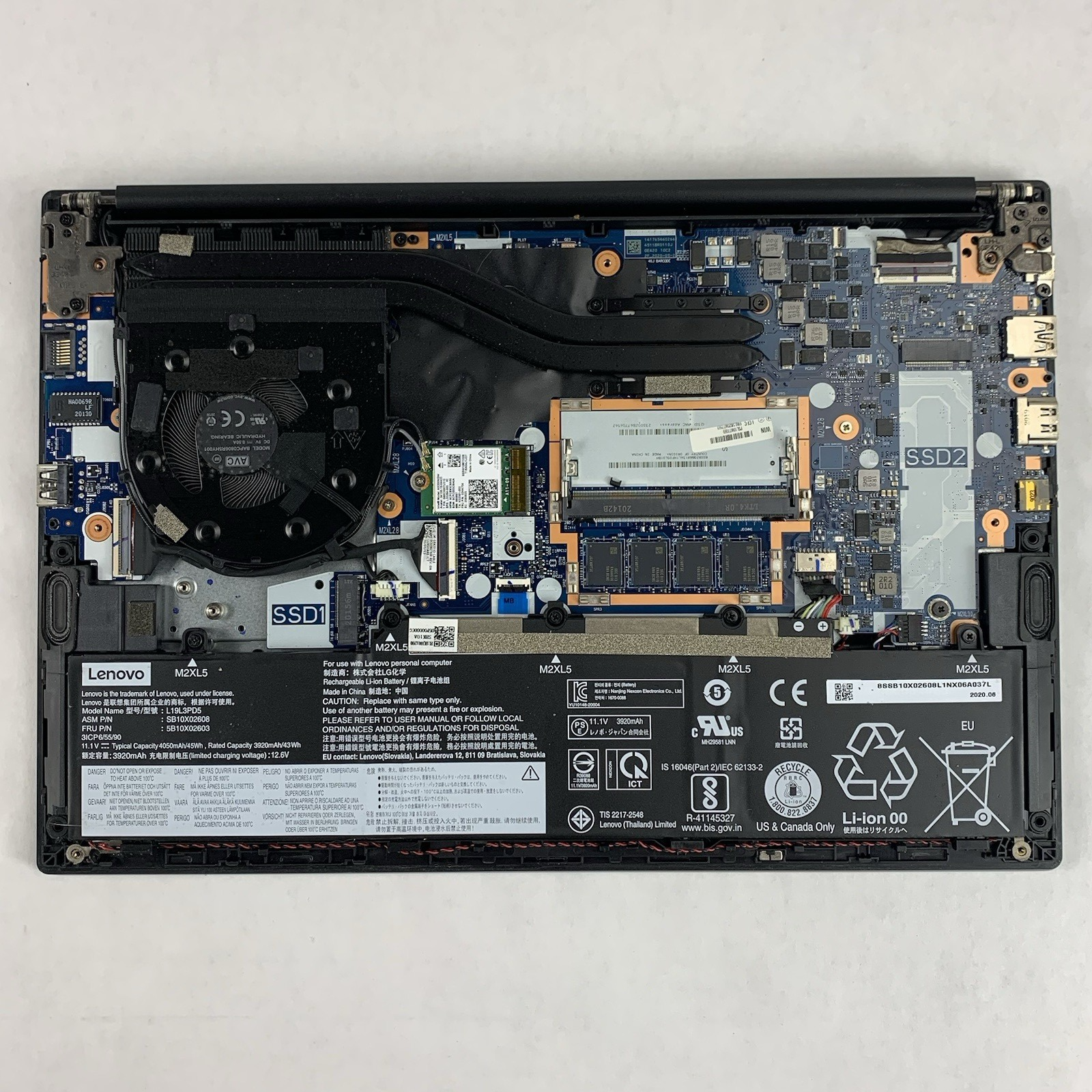 Lenovo ThinkPad E14 Gen 2 Ryzen 5 4500U 2.375 GHz 8 GB Ram No OS/SSD/AC/Batt11