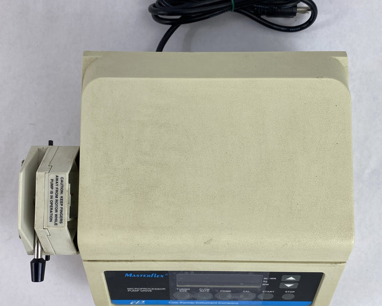Cole-Parmer Masterflex 7524-00 Microprocessor Pump Drive w/ 7518-12 Pump Head