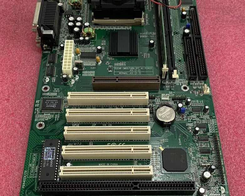 QDI P6I440ZX/Z9 Motherboard Intel Celeron 400MHz 64MB RAM w/ I/O Shield 2x ISA