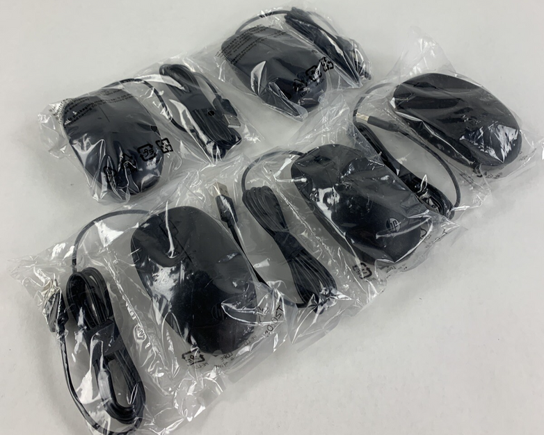 HP M27537-001 125 USB Wired Desktop Mouse New OEM Lot of 5