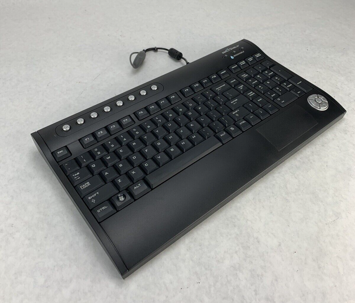 Silver Surf Multimedia Keyboard S103 Dishwasher Safe Silver Seal Protected