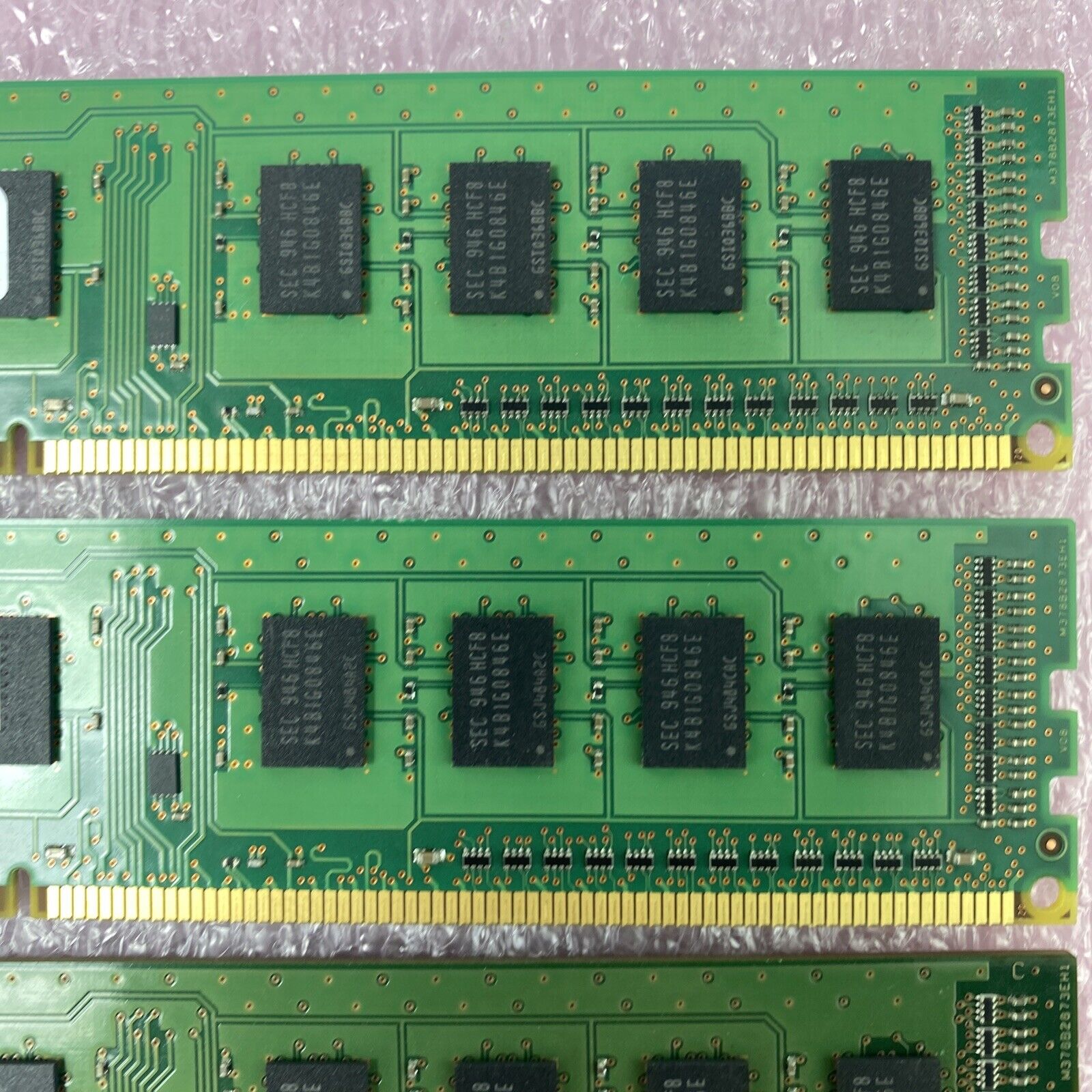 Lot( 8 ) 1GB Samsung M378B2873EH1-CF8 PC3-8500 DDR3-1066 Desktop RAM Memory