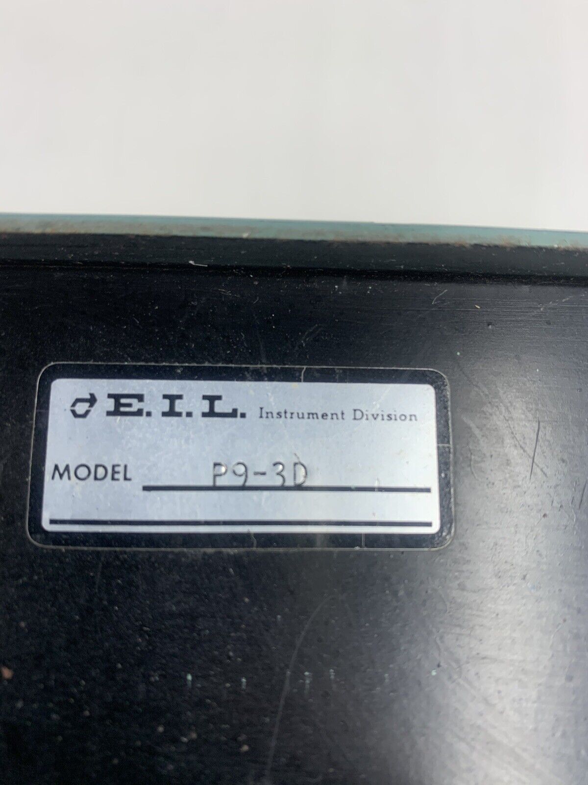 EIL Instrument Division P9-3D Channel Analog Meter
