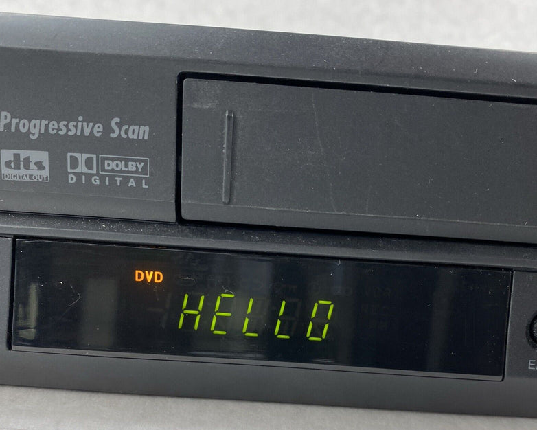JVC HR-XVC16 Hi-Fi SQPB VHS Cassette Recorder VCR DVD Player Combo For Parts