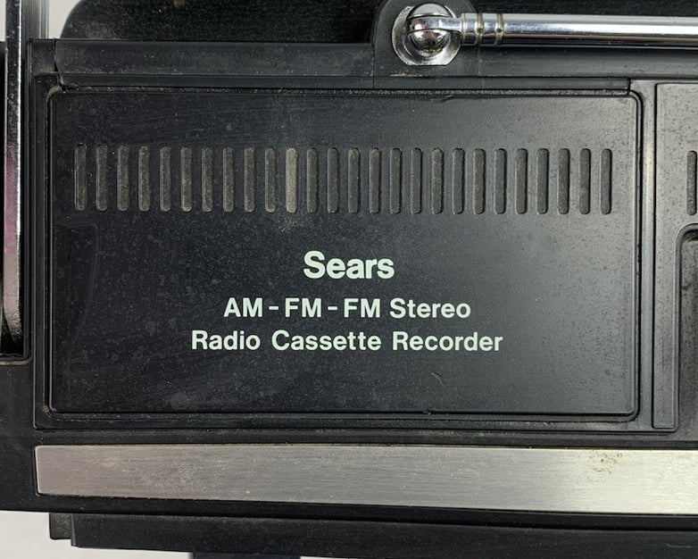 Sears 564 AM - FM - FM Stereo Radio Cassette Recorder