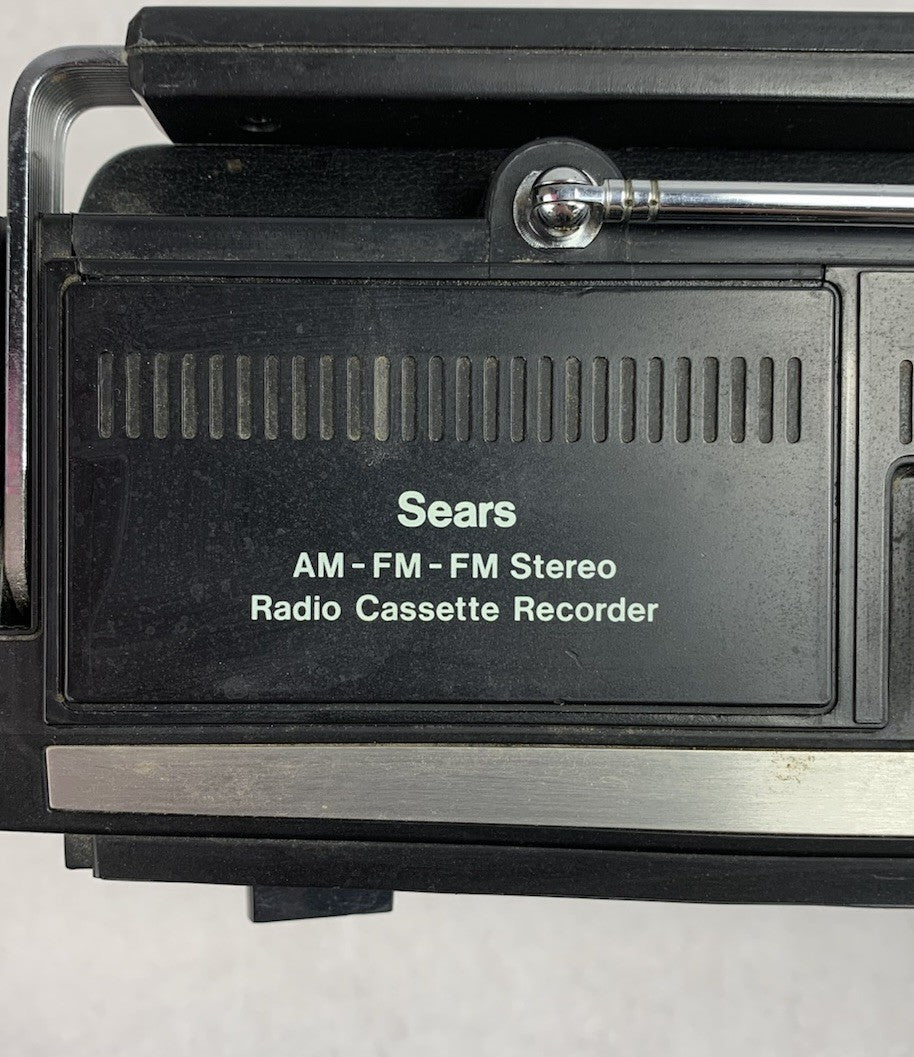 Sears 564 AM - FM - FM Stereo Radio Cassette Recorder