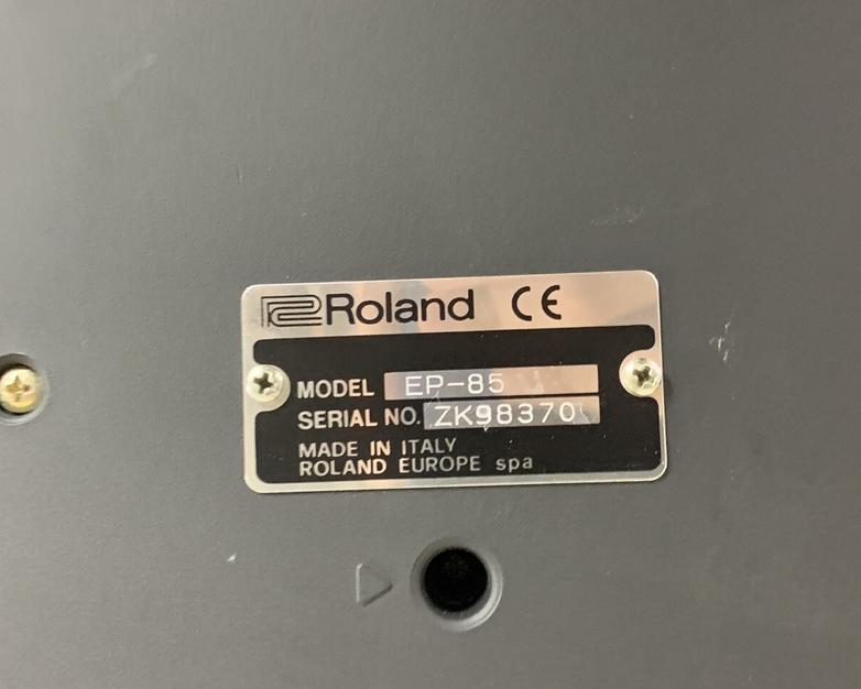 Roland ep-85 Digital Vintage Piano Tested Bad Speaker