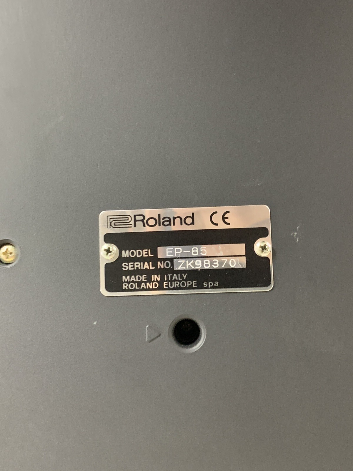 Roland ep-85 Digital Vintage Piano Tested Bad Speaker