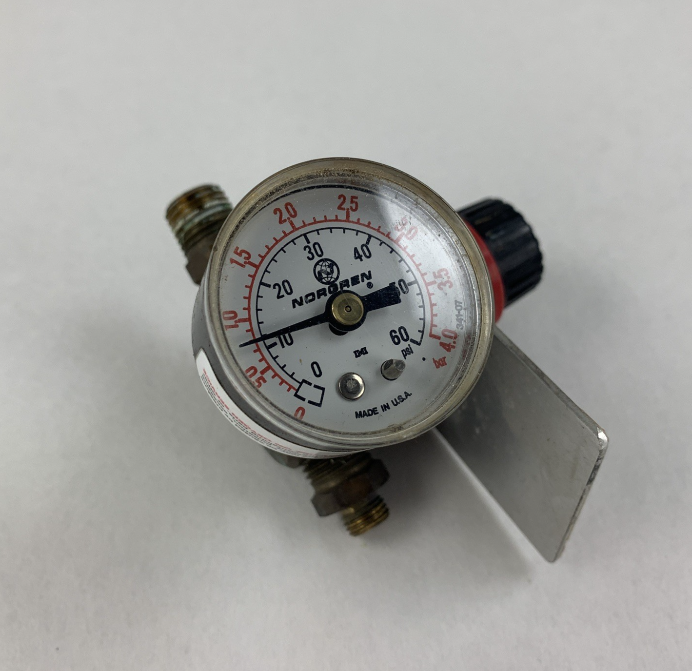 Norgren 341-07 w/ R06-221-NGEA  Regulator Untested