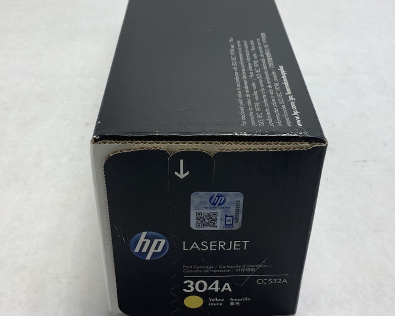 HP Laserjet 304A CC532A Yellow Print Cartridge Exp: June 2015