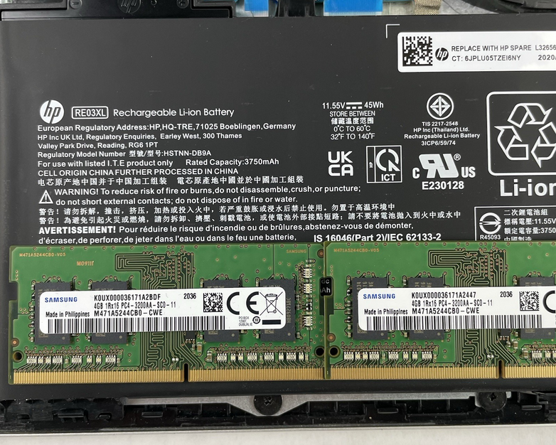 HP MT22 14" Intel Celeron 5205U 1.90 GHz 8 GB RAM No SSD/OS/AC - CMOS