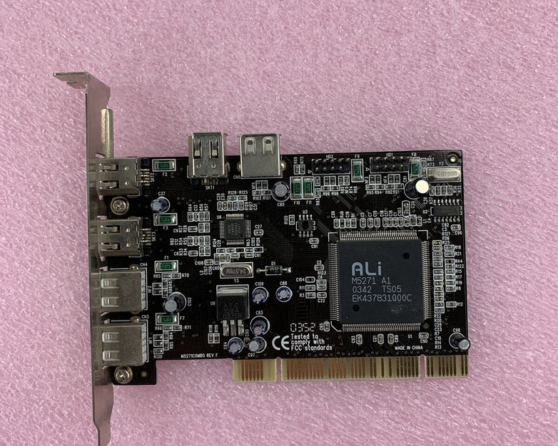SYBA M5271COMBO USB 2.0 Firewire Combo Controller Card