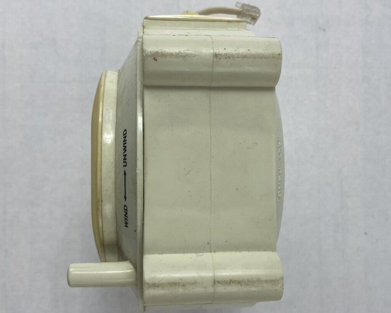 Vintage PORT-A-PHONE Leviton Cable 50 Foot Telephone Cord Reel Double Outlet