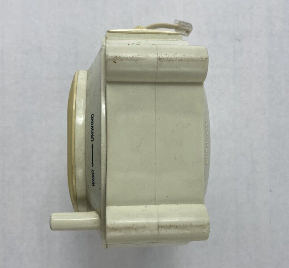 Vintage PORT-A-PHONE Leviton Cable 50 Foot Telephone Cord Reel Double Outlet
