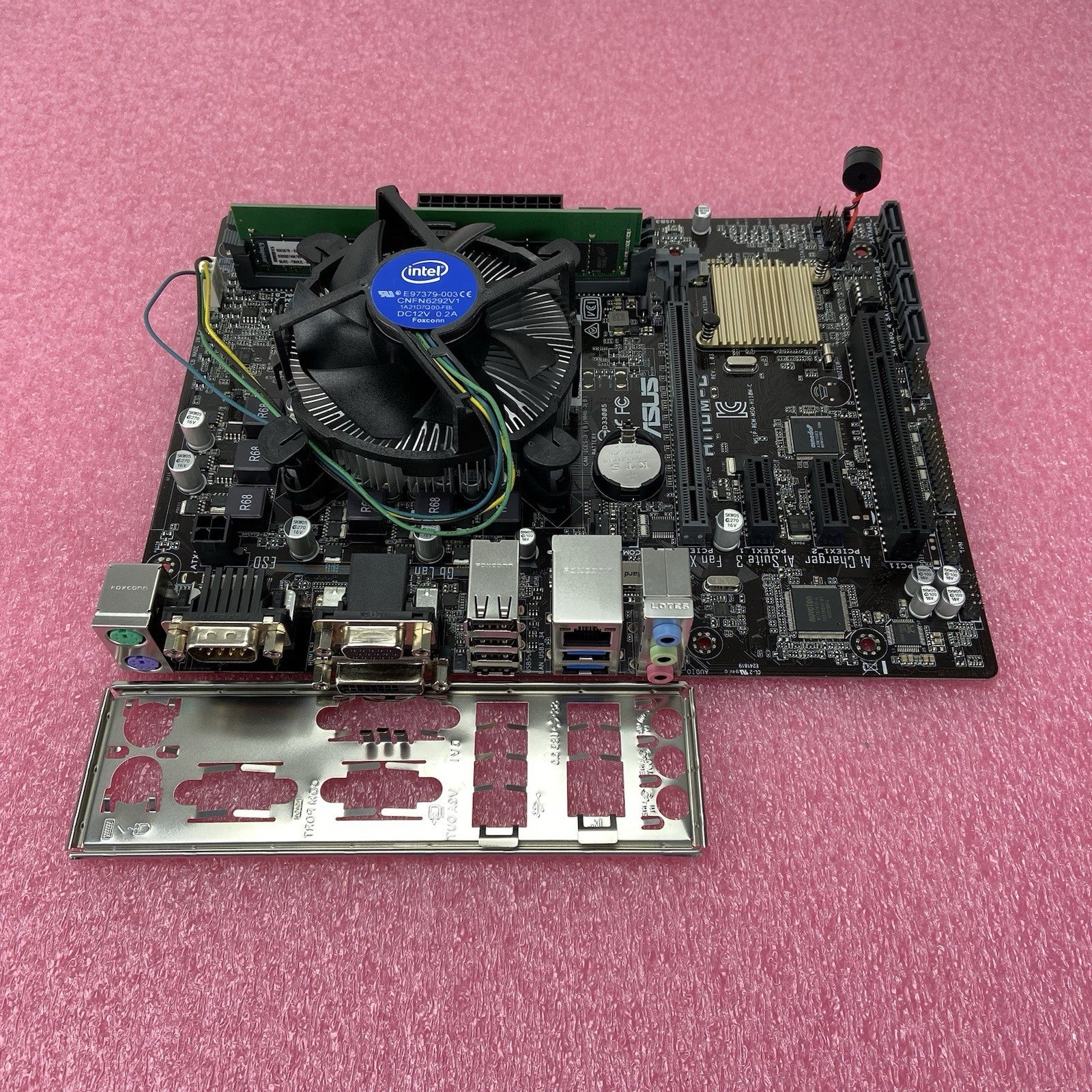 ASUS H110M-C Motherboard Intel Core i5-6400 2.7GHz 8GB RAM w/IO Shield4