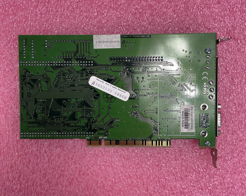 ATI 3D Rage II+ DVD 109-40100-00 4MB PCI Graphics Card