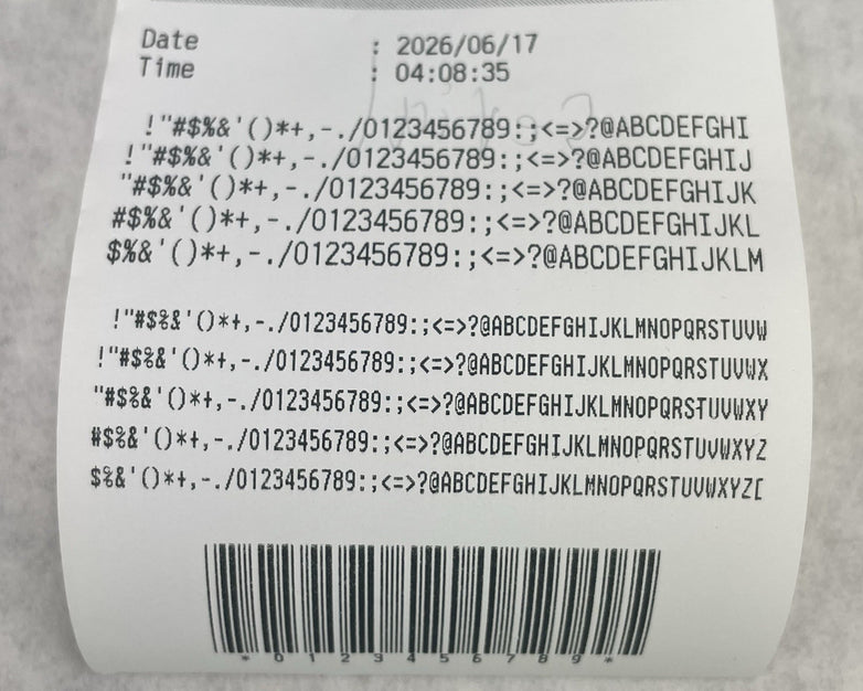 Epson TM-T88V M244A Thermal POS Printer Receipt Tested