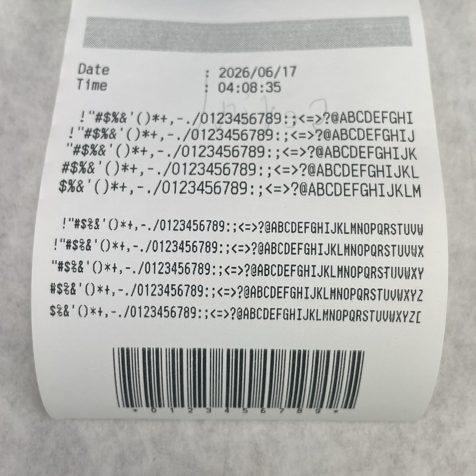 Epson TM-T88V M244A Thermal POS Printer Receipt Tested9