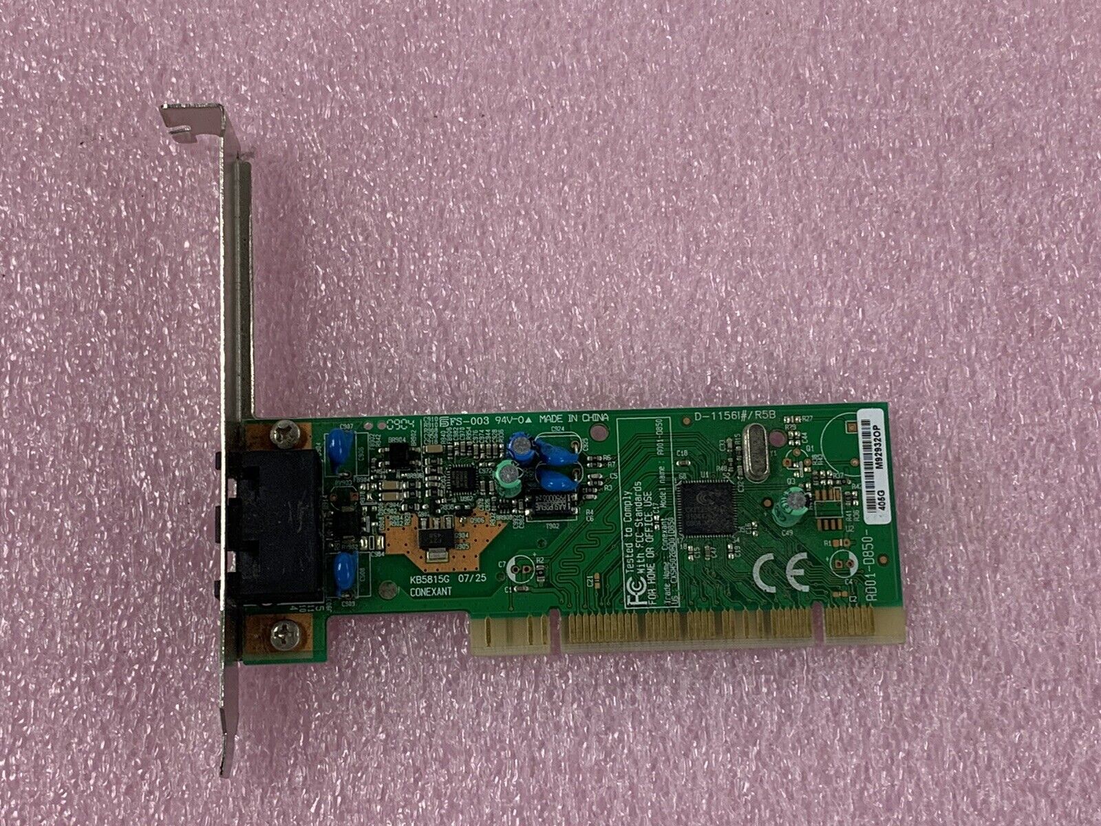 DELL Conexant RD01-D850 56K Data Fax Modem 0FF959