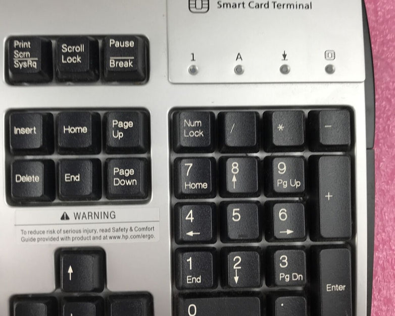 HP KUS0133 US SmartCard USB Keyboard Reader KUS-0133 KUS0133