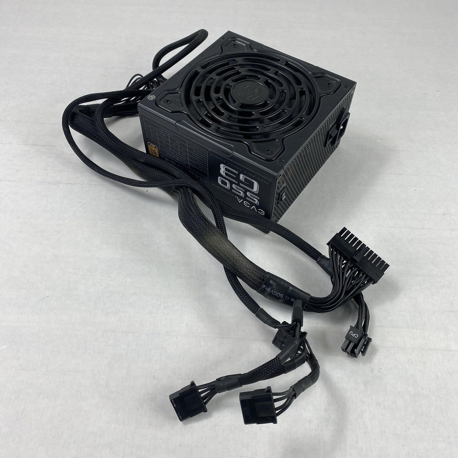 EVGA SuperNova 550 G3 220-G3-0550 80 Plus Gold 550W Power Supply Tested