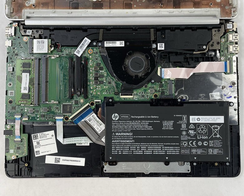 HP 15-dy1731ms 15.6" i3-1005G1 1.20 GHz 8 GB RAM No SSD/OS/AC