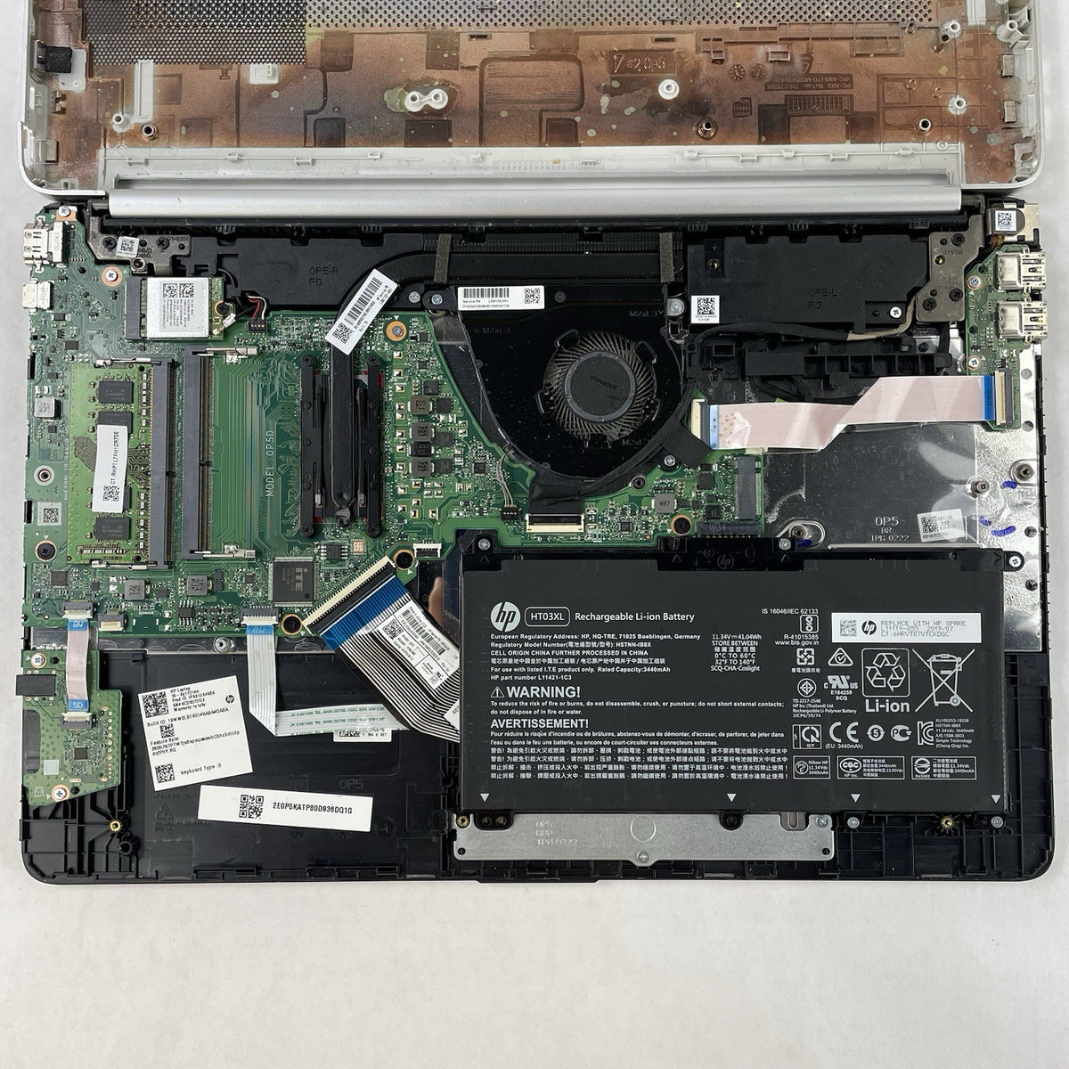 HP 15-dy1731ms 15.6" i3-1005G1 1.20 GHz 8 GB RAM No SSD/OS/AC15