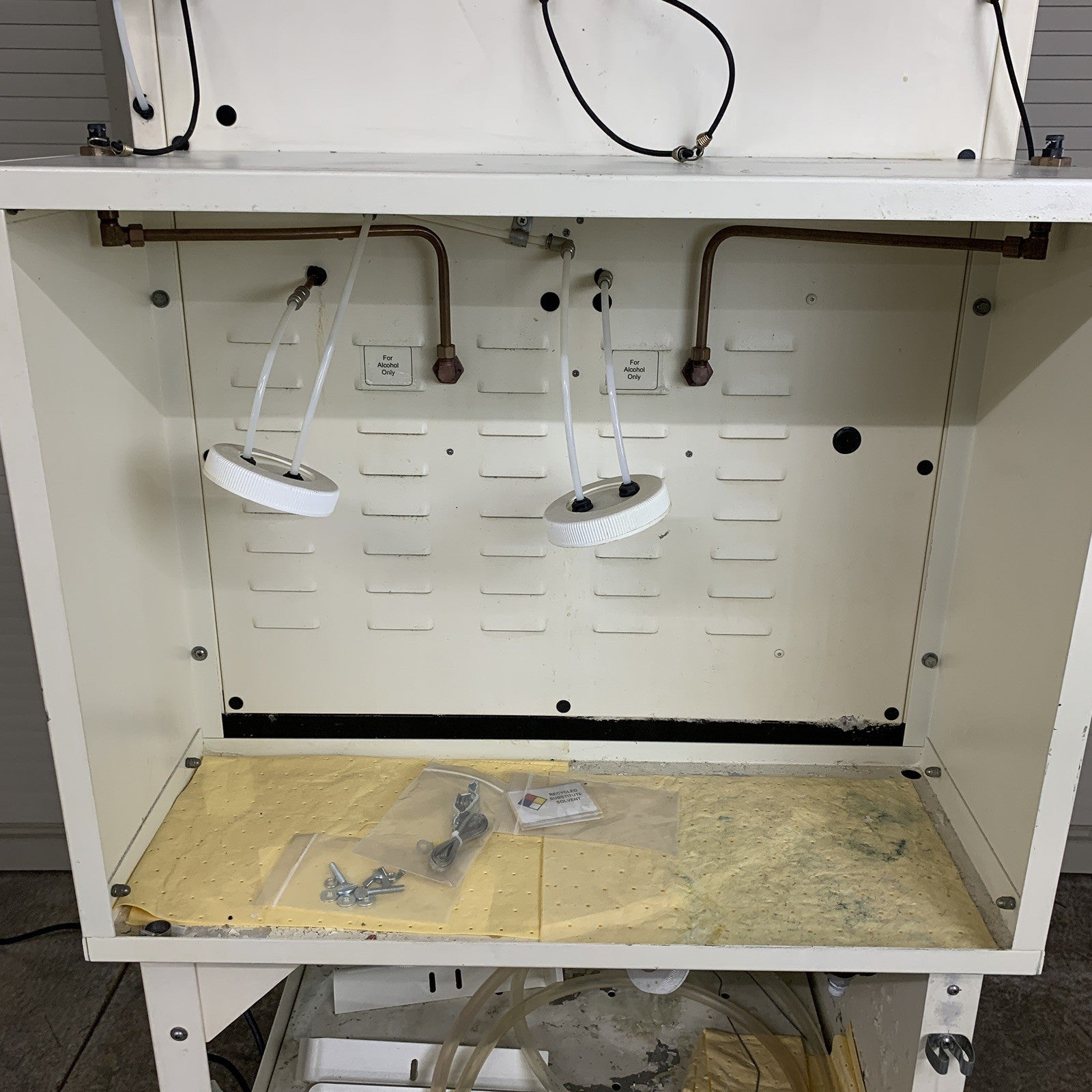 CBG Biotech SLV-99U (L)  Xylene and Alcohol Solvent Recycling System Power On