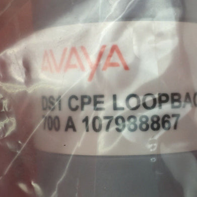 AVAYA DS1 CPE Loopback Jack 700 A 107988867 (Lot of 2)