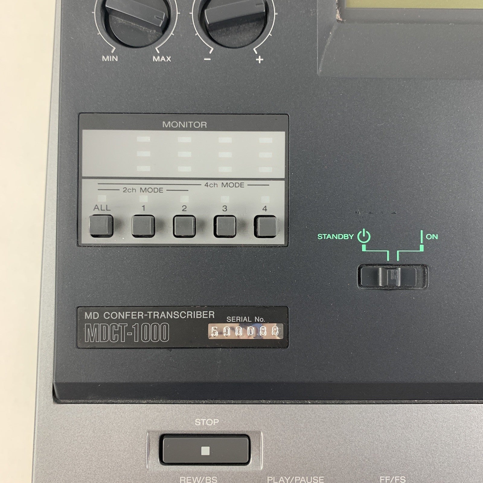 Sony MDCT-1000 MD Conference Transcriber Disc Error Parts and Repair