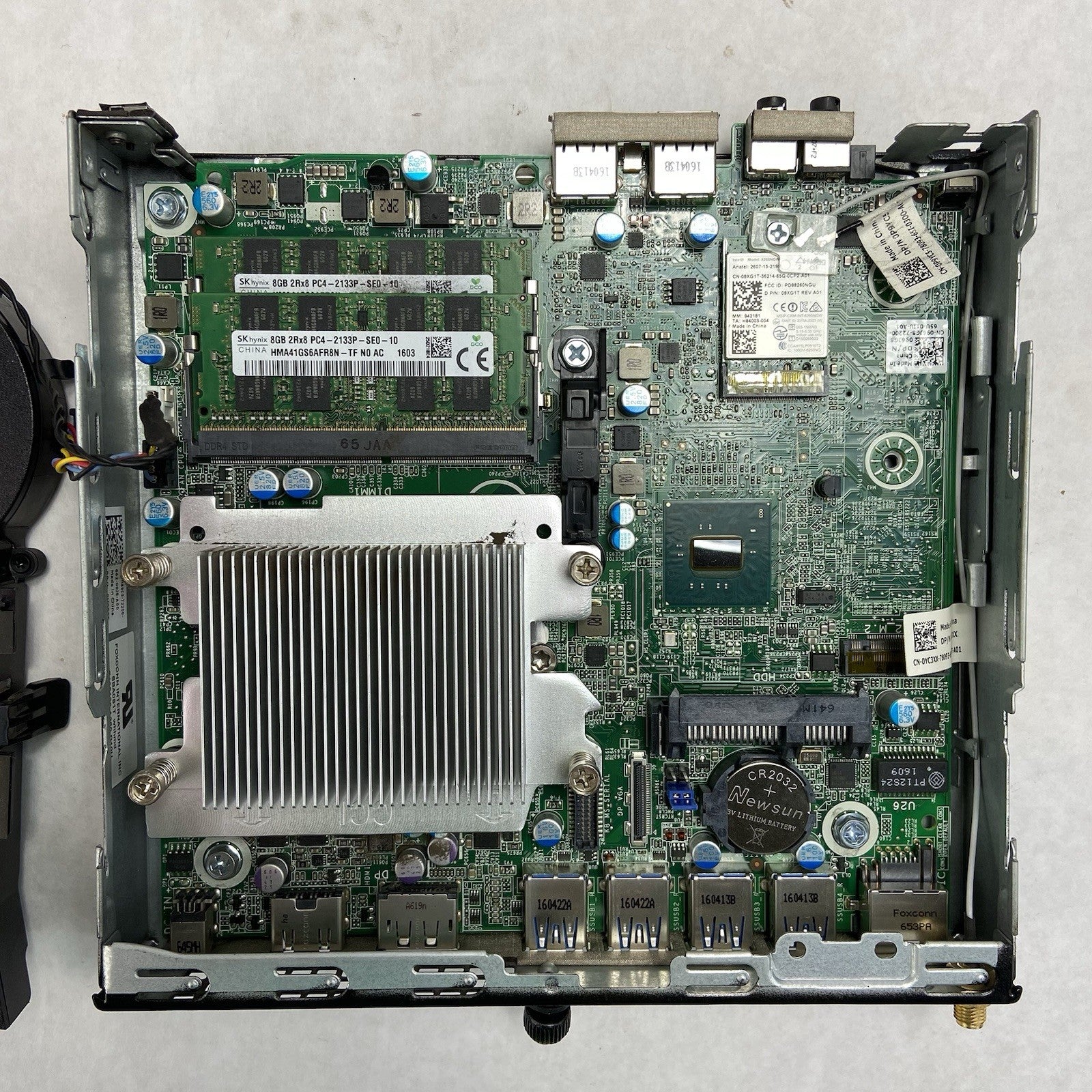 Dell Optiplex 7040 Micro Intel Core i7-6700T 2.8GHz 16GB RAM w/AC No HDDOS10