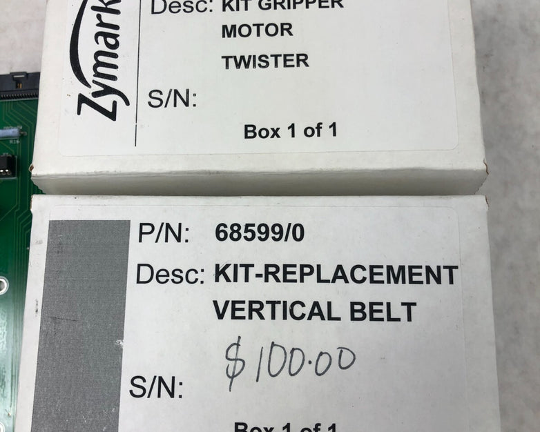 Lot of Zymark Bio Rad Twister Robot Spare Replacement Parts