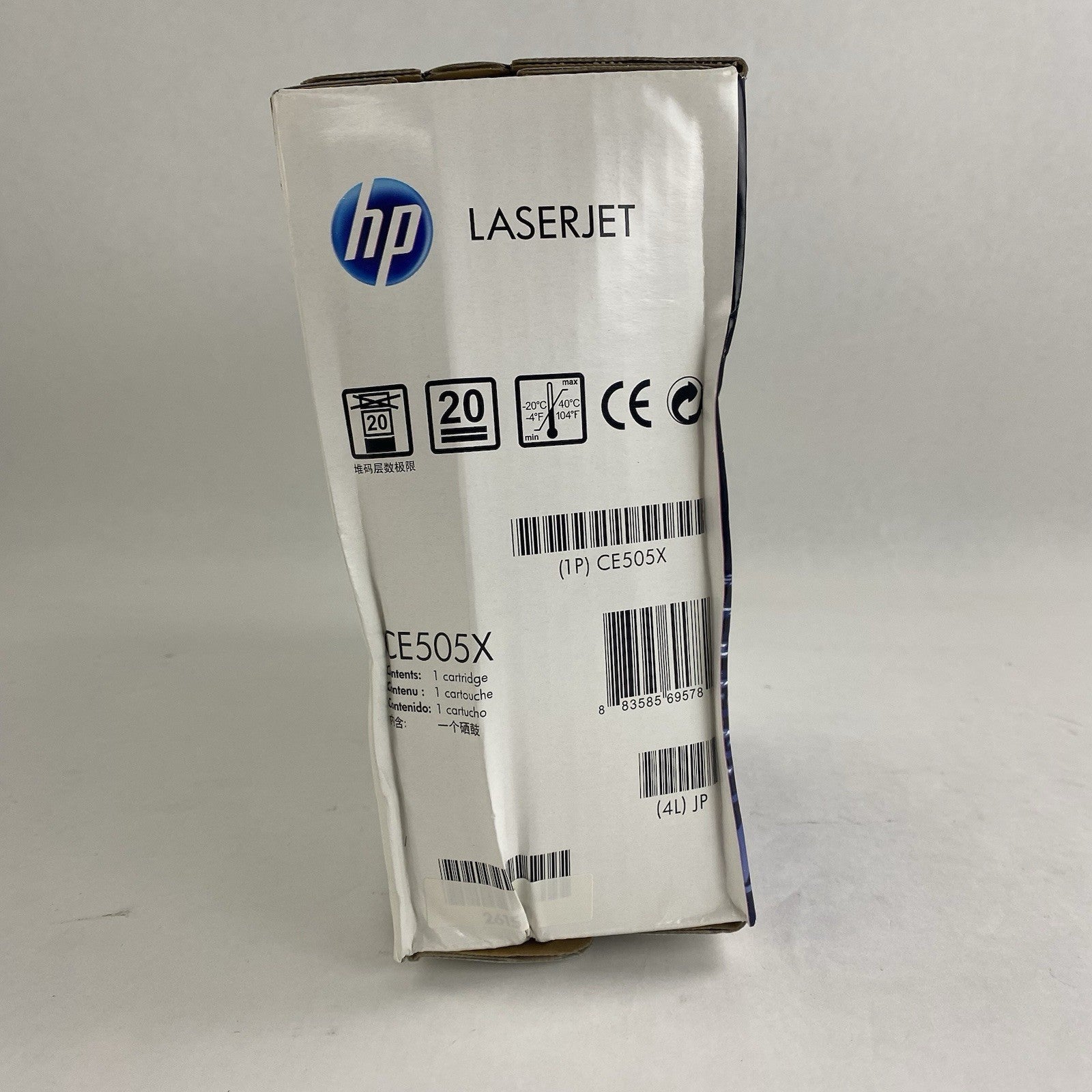 HP CE505X High Volume Print Cartridge for HP Laserjet P20553