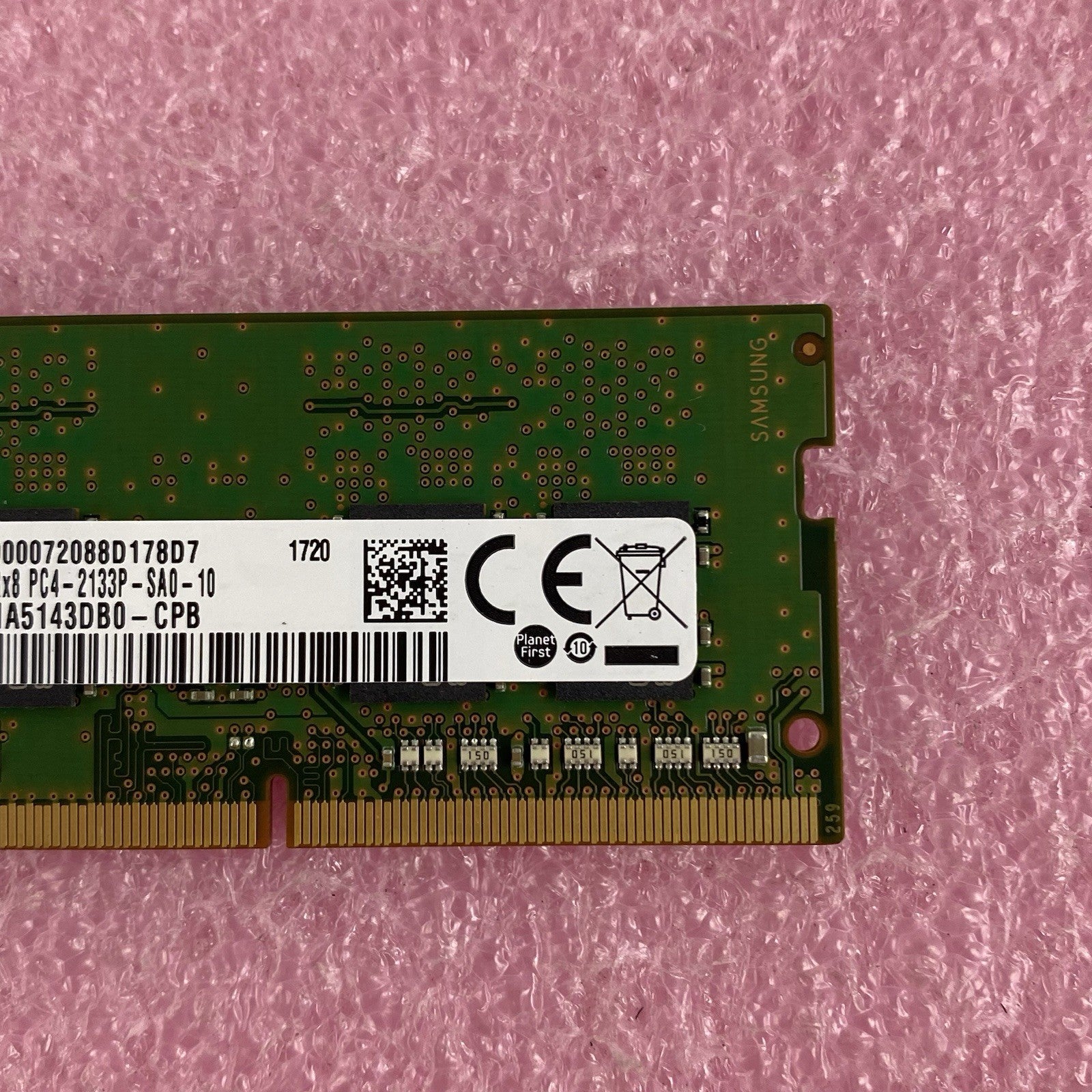 Samsung M471A5143DB0-CPB X2 4GB 1Rx8 PC4-2133P-SA0-10 Computer Ram Lot of 26