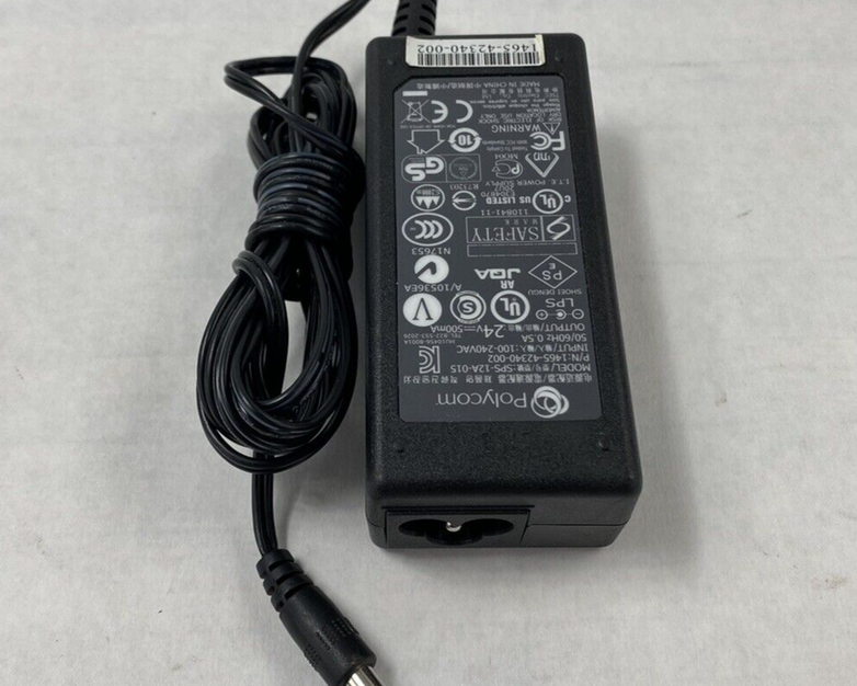 Polycom SPS-12A-015 1465-42340-002 24V 500mA ITE Power Supply