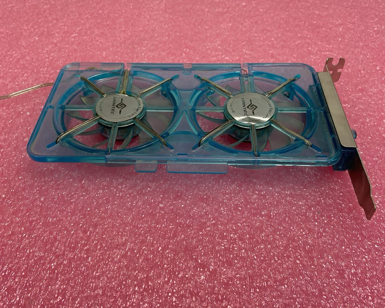 Lantech Dual Fan variable speed IO Blower Card Molex Power PCI Slot Fan