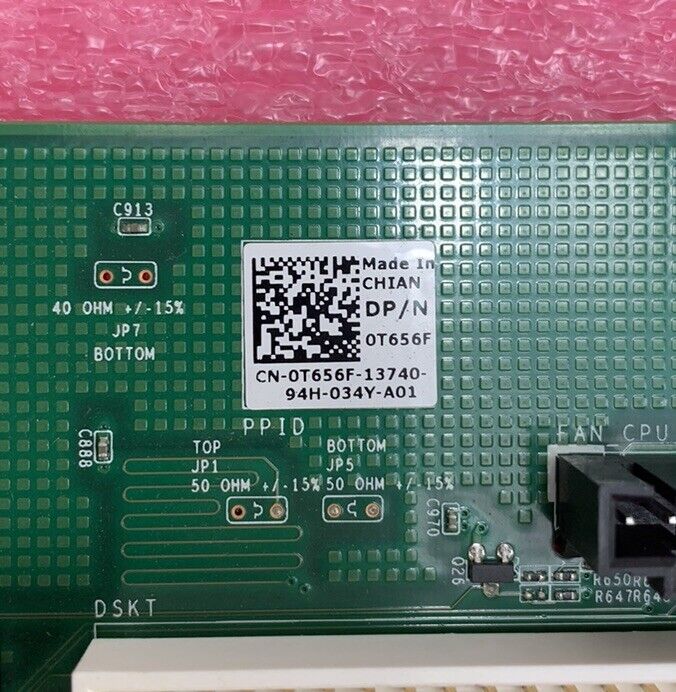 Dell T656F Optiplex 360 Motherboard Pentium Dual E2200 2.2GHz 2GB RAM No Shield